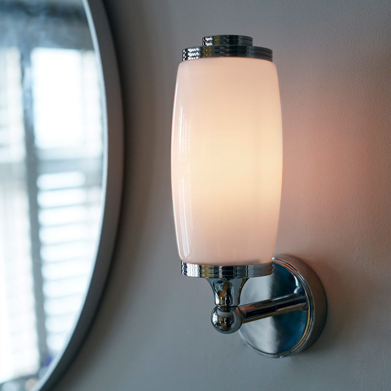 Exchange Dimmable Vanity Light, Polished Chrome