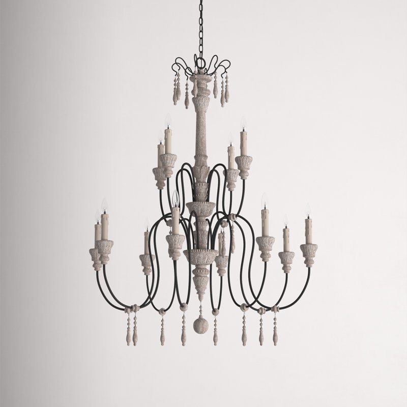 12 - Light Dimmable Chandelier