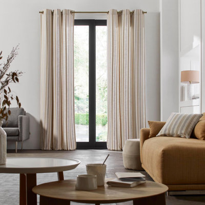 Felicie Eyelet Blackout Door Curtains