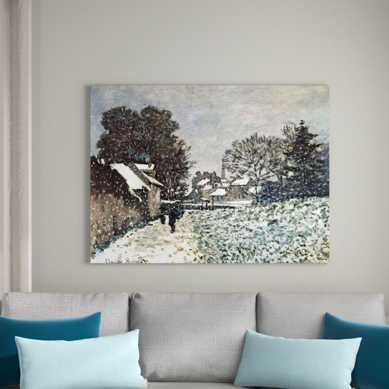 Claude Monet - Wrapped Canvas Painting, 60cm H x 80cm W x 1.8cm D