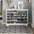 24 Pair Shoe Storage Cabinet