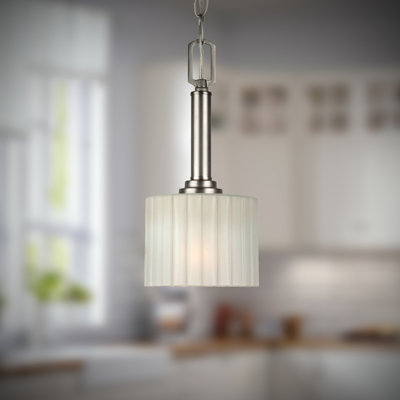 Madigan 1 - Light Brushed Nickel Single Pendant