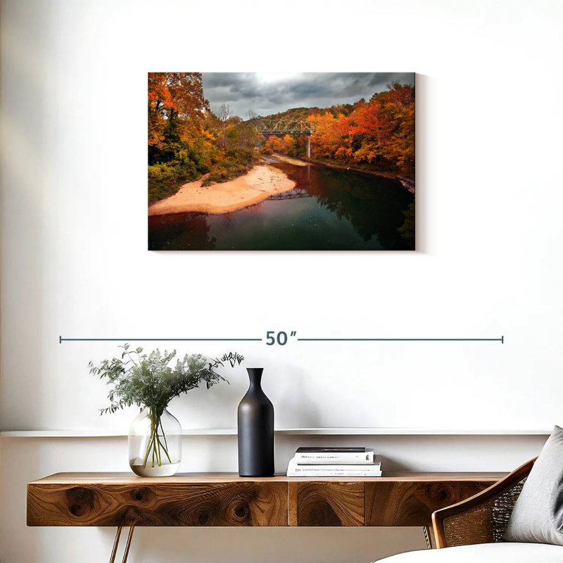 Alvord Buffalo River Autumn, H 20 po x l 30 po
