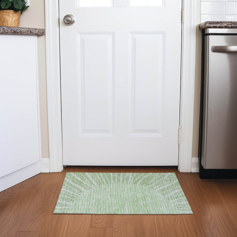 Tapis intérieur / extérieur Ayush, Rectangle 1 pi 8 po x 2 pi 6 po