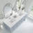 Breckenridge 72'' Double Bathroom Vanity with Top-286115610-310822479-304190897