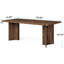 63” Farmhouse Dining Table For 4–6 People-2110693216