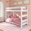 Lit superposé simple en bois massif -232157562