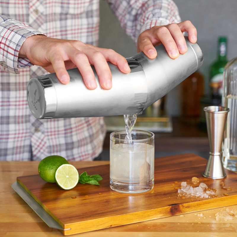 7-Piece Stainless Steel Barware Set
