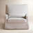 Crawford Pillowback Chair and a Half Upholstered Swivel Glider