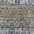 Antique Turkish Vintage Patchwork Runner Rug in Faded Green for Boho Style Decor
