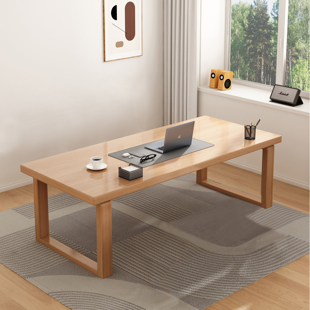 Computer Table Executive Writing Desk Rectangle Office Desk Latitude Run® 