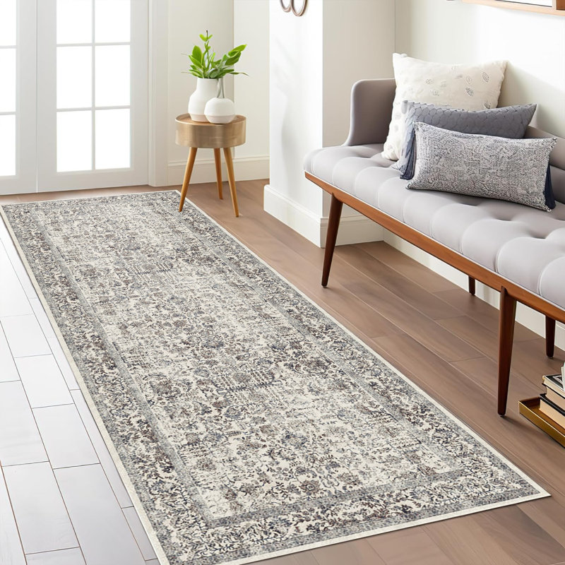 Vintage Look Area Rug, Runner 61 x 244 cm