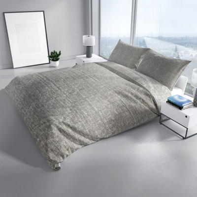 Nettey Mottled Bed Linen with Piping