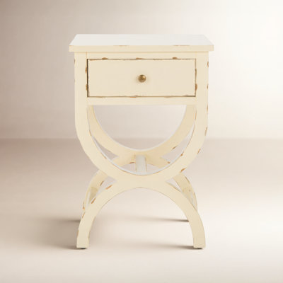 Floris End Table With Storage