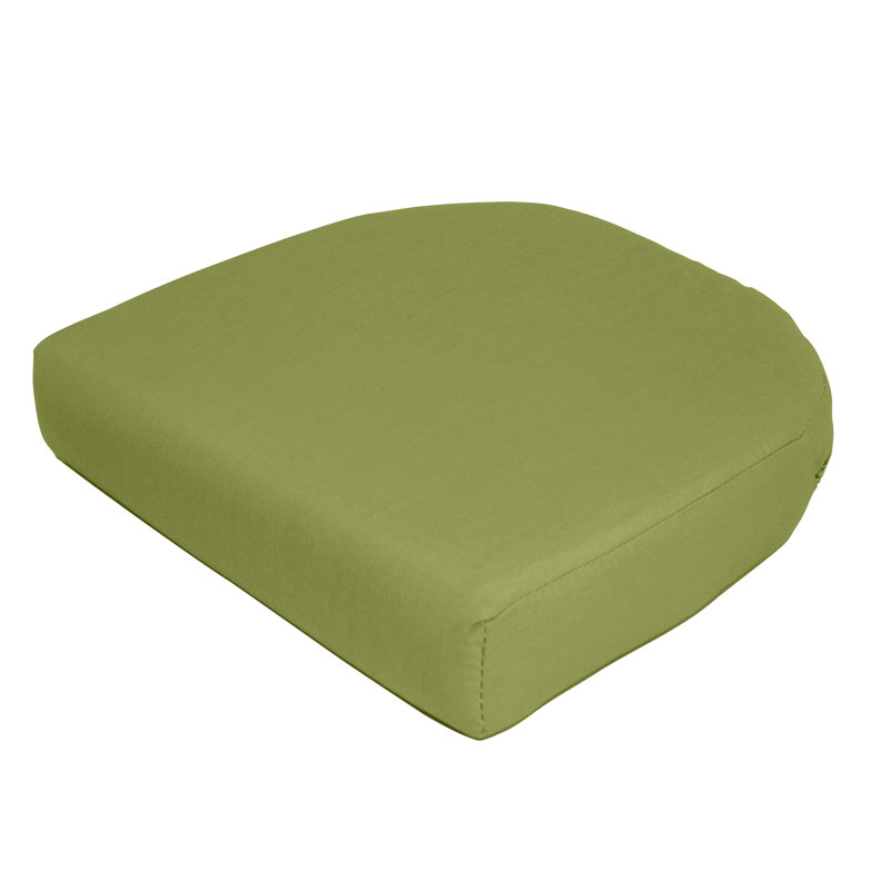 Dining ChairSeat Pad Replacement Cushion – 19L x 19W x 2.5D, Spectrum Cilantro Sunbrella® Plainweave