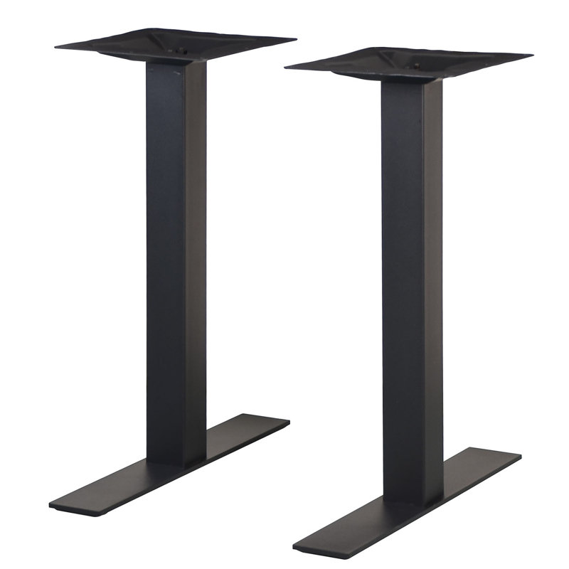 Base de table de bout intérieure carrée Uptown