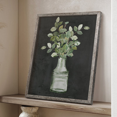 Artisanal Bouquet I Framed Print - Solid Wood 47907