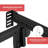 Inst-a-matic - Bed Frame with Rollers - California King - 6 Leg with Double Center Support-50127376