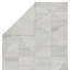 Wendy Jane Flatweave Geometric Area Rug in Silver/Snow-2056283959