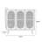 Burlywood Solid Wood + Rattan Shoe Storage