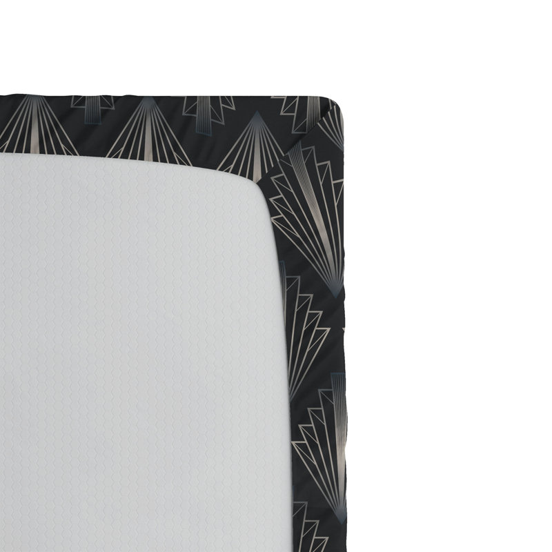Drap-housse Ambesonne Art Deco, Drap-housse de taille simple