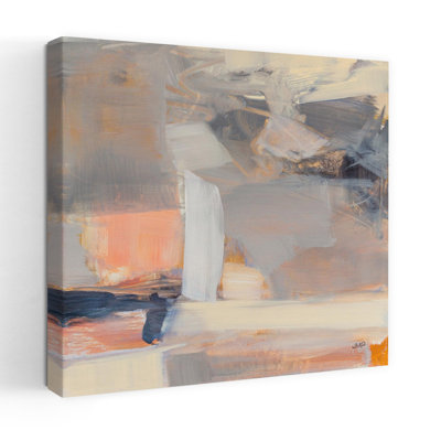 «Contemporary Beale Street Abstract Ii Crop» avec art abstrait noir