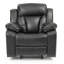 Élégant fauteuil inclinable rembourré avec accoudoirs-114238434