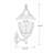 Aurelius 20" Traditional Outdoor Post Lantern Sconce