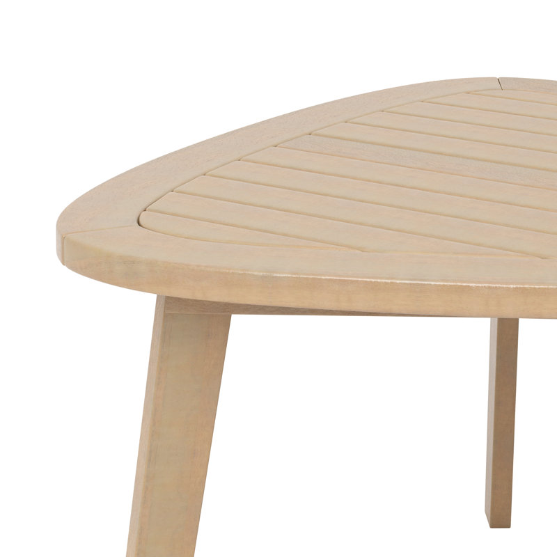 Table de bout Goku en bois d'acacia massif, naturel