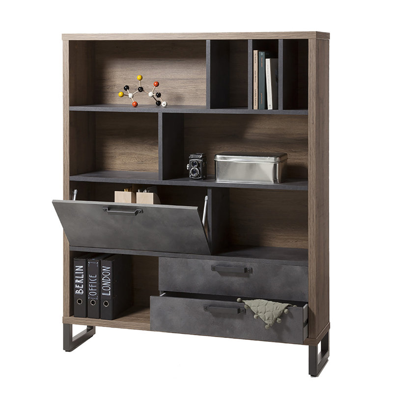 Lafabrica 173.6cm H x 140cm W Standard Bookcase