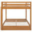 Lit superposé en bois, grand lit, inclus, pin et, peu encombrant pour cabines de montagne-129909130