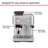 Semi Automatic Espresso Machine with Burr Grinder in Juniper-113667642