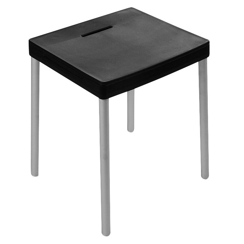 Straughter Shower Chair, Black