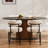 Sherpa Fabric Upholstered Dining Chairs Set with Backrest For Dining Room, Kitchen, Living Room-1180803266