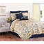 Ensemble de courtepointe réversible en coton bleu / jaune / gris / blanc Natural Home-996899034
