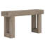 Canapé TribeSigns, console moderne en bois de 63 pouces pour le salon-724326087