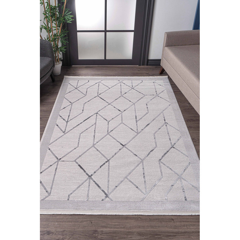 Naysa Solid Colour Area Rug, Runner 100 x 200cm