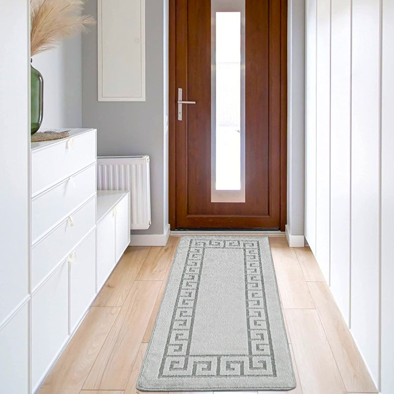 Tamika Solid Colour Area Rug, Runner 60 x 220cm