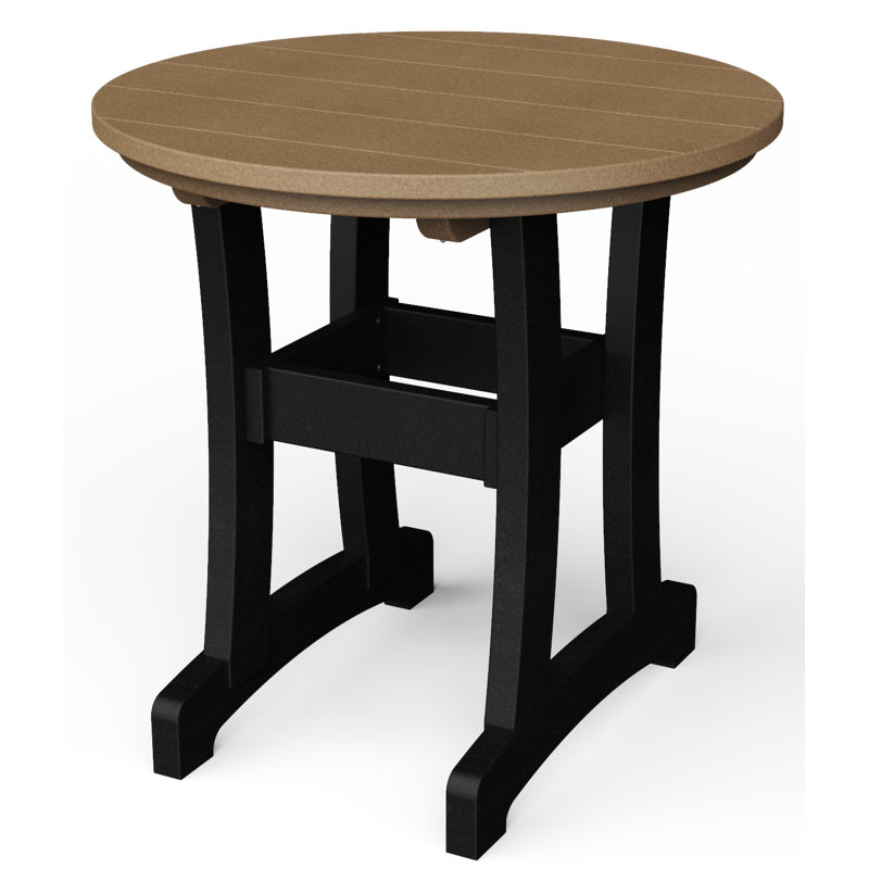 Table de salle à manger Stella, H 30 po x l 30 po x P 30 po, Noir