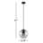 Babs 1 - Light Black Single Pendant-352512949