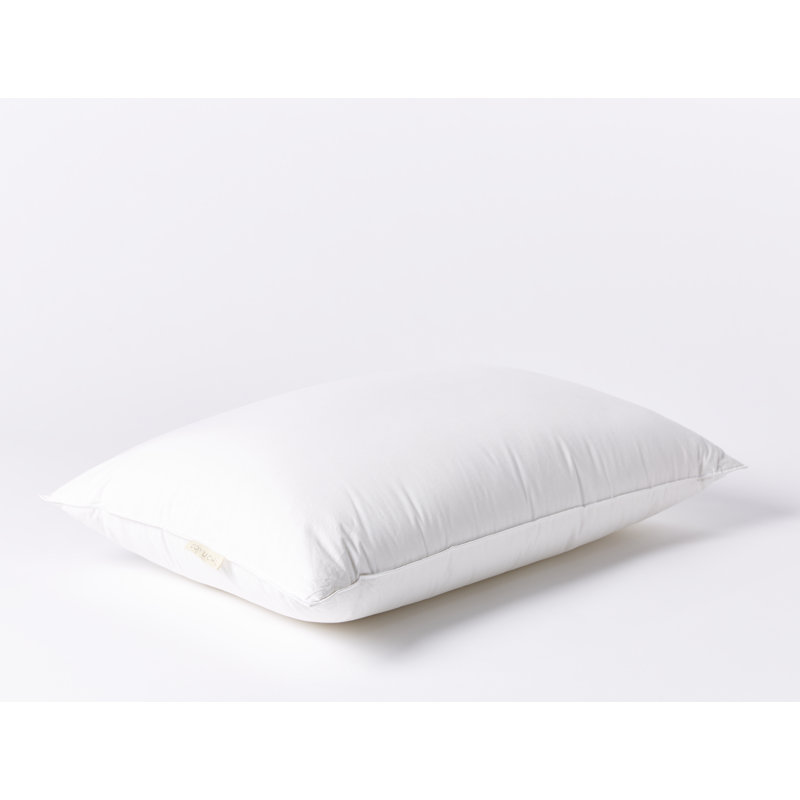 FeatherDown Cotton Pillow Insert, 14"H x 20"W, Rectangle
