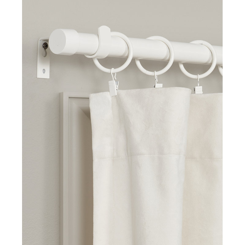 Stanton Window Clip Ring, 1" - 1.2", White
