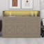 Murphy Bed With Desk,LED Light And USB Charging Station