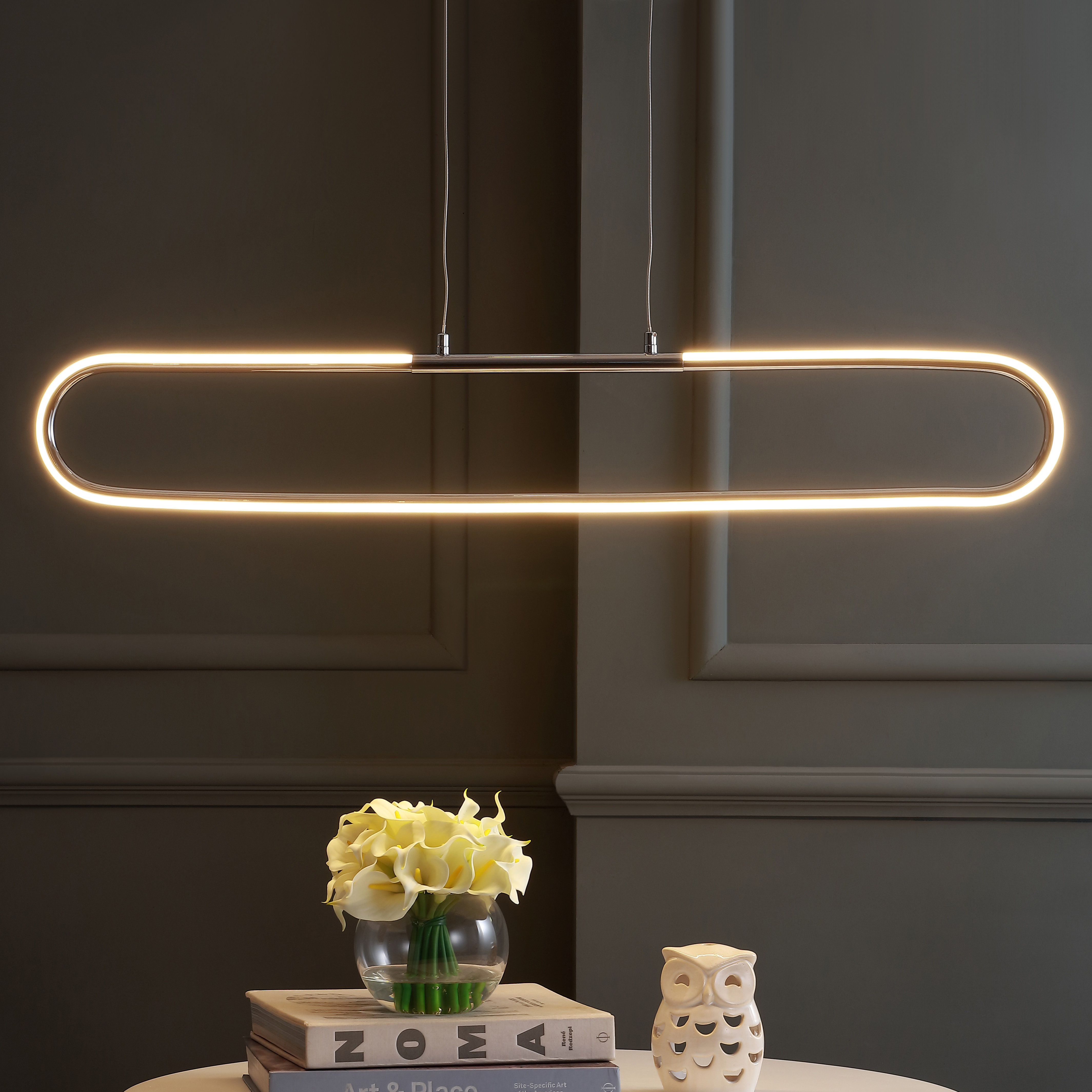 Statement Geometric Pendant