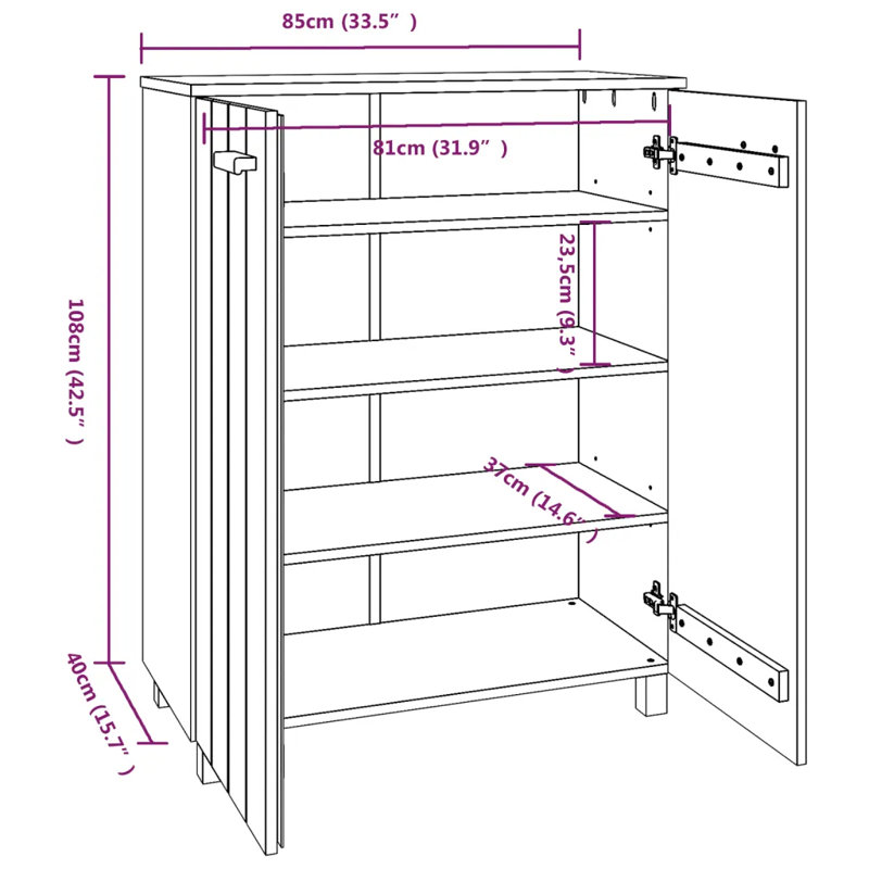 Shoe Storage Cabinet