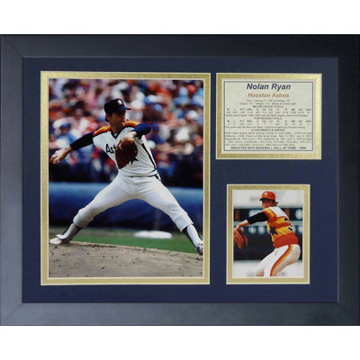 Souvenirs encadrée nolan ryan astros