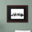 «Vancouver Canada Skyline B&W», impression encadrée-17771765-70580625-70580626