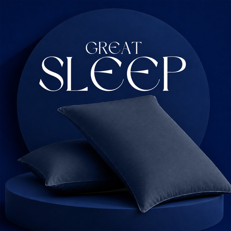 Supersoft Microfiber Pillowcases - Durable, Wrinkle Resistant & Easy Care , Navy