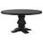 Allende Black Round Dining Table
