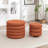 Ashyiah 23.5'' Wide Storage Ottoman With Small Stool-1164108310